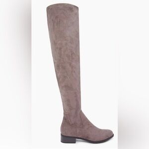 Forever 21 Taupe Over the Knee Boots